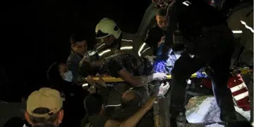 Експлозија во Днипро (Foto: EPA)