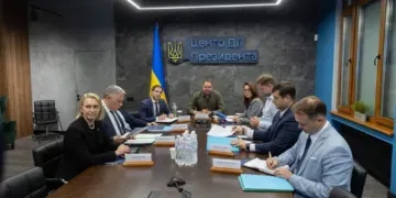 Втора тематска Конференција посветена на реализацијата на точката од Формулата за мир „Безбедност на храната“, 4 септември 2024 година (фото извор: Кабинет на Претседателот на Украина)