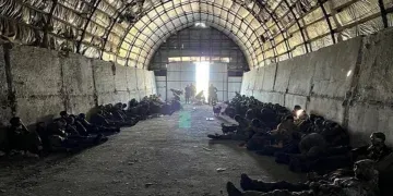 Руски воени заробеници, наводно, заробени како дел од операцијата на Службата за безбедност на Украина на 14 август. Фото: Службата за безбедност на Украина