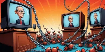 Контрола и манипулации (илустрација изработена со помош на вештачка интелигенција - OpenArt)